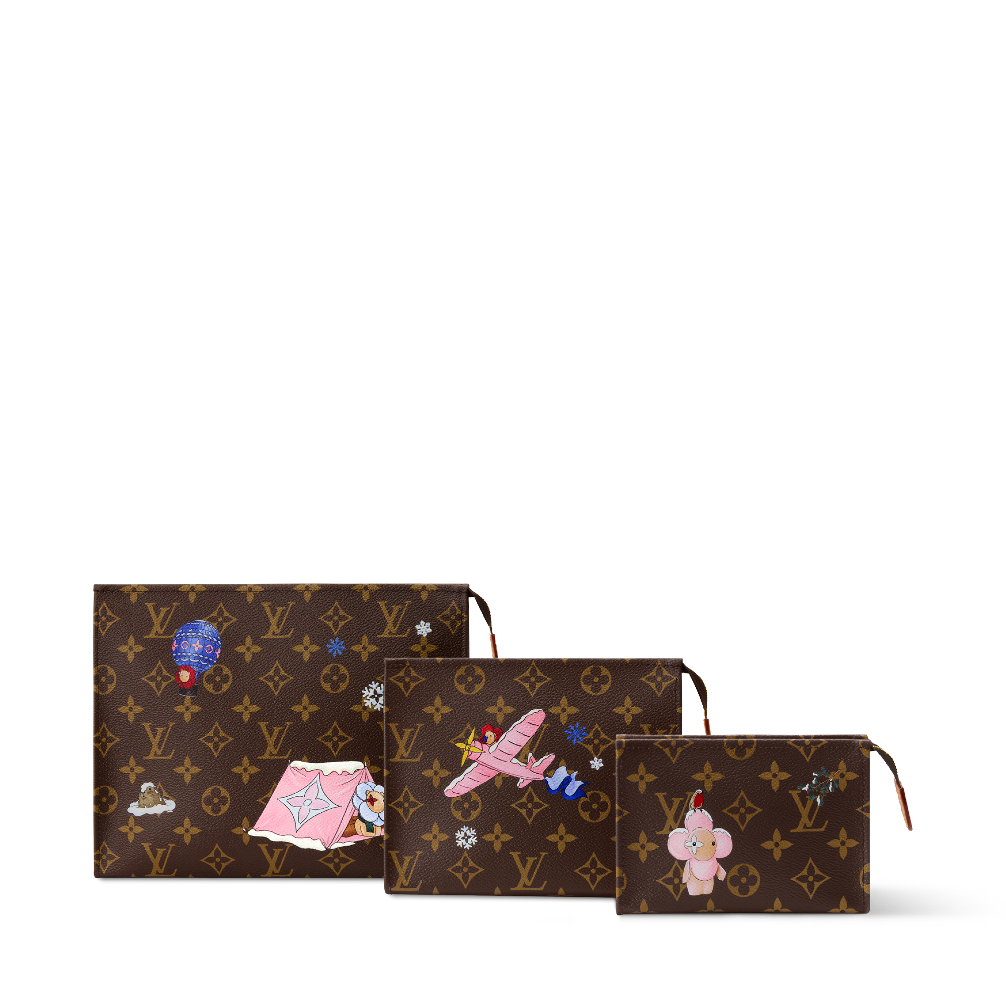 Trio Toilet Pouch Monogram Canvas - Travel | LOUIS VUITTON